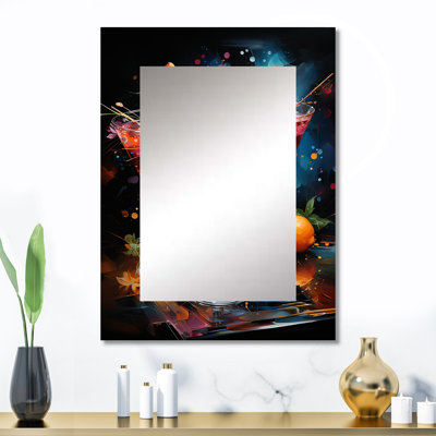 Cocktails Cocktail Confetti II - Multi-Colour Wall Mirror Decor