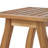 Encinal Outdoor Acacia Wood Chaise Lounge Set with Table-1679851174