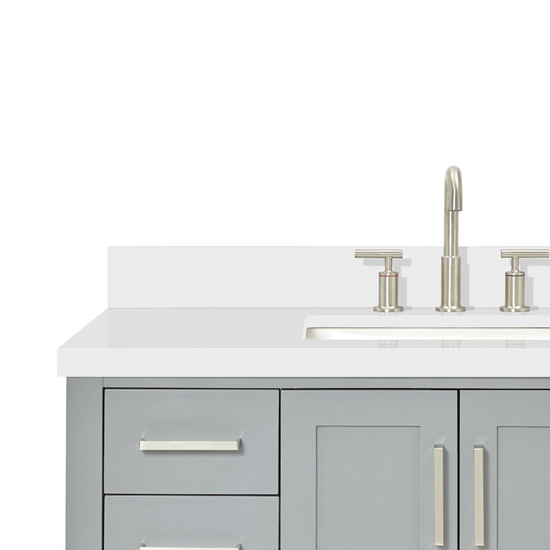 Magnolia Bath Vanity Oval Basin S043SWQ, Gray, Oval