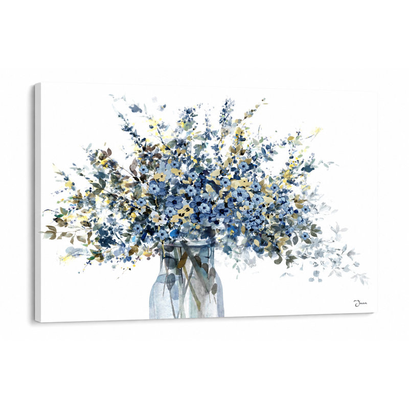 Peinture sur toile tendue, H 12 po x l 16 po x P 1,5 po