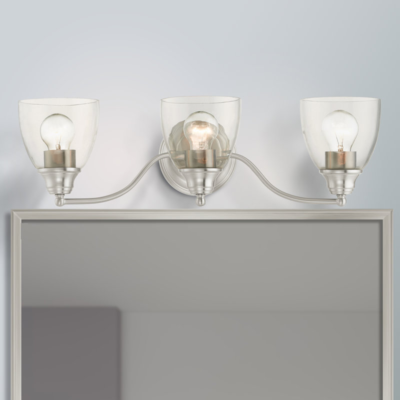 Bargas 3 - Light Dimmable Vanity Light, Brushed Nickel