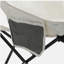 2 chaises de camping d'extérieur pliables / portatives, sac de transport, beige