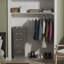 Rutilio 40cm W Manufactured Wood Bedside Table