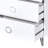 Perse White Finish Dresser