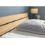 Solid Wood Bed Stockholm Wild Oak-1950658373