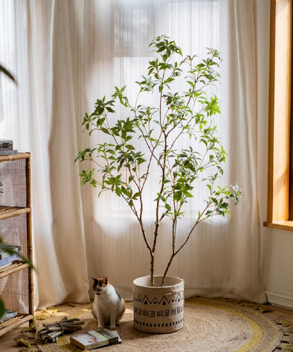 Gant Faux Tree, 94" H x 62" W x 8" D