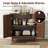 Multifunctional  Storage Cabinet with 2 Door-2135705591-2143731322