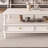 Cream style French solid wood end table
