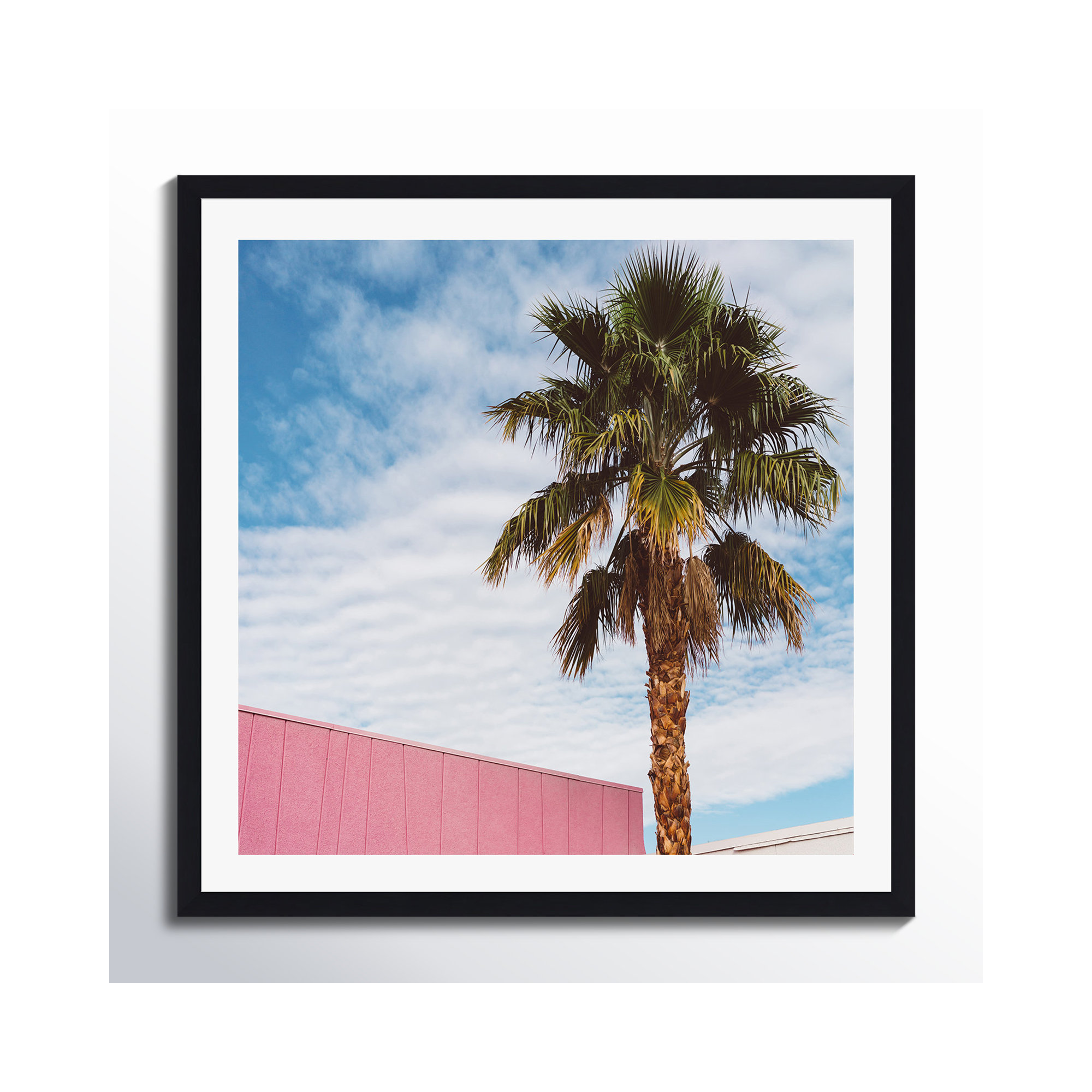 Palm Springs Vibes by Bethany Young Photography, Maple Single Picture Framed, No, 36" H x 36" W x 1.25" D