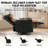 Recliner Chair,Rocker Recliners for Adults, Small Recliners for Small Spaces, Manual Recliner with Side Pockets for Living Room Bedroom-347746208