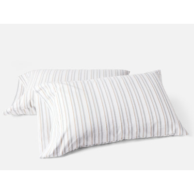 Organic Crinkled Percale Pillowcase