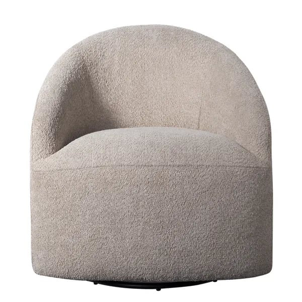 Chaise pivotante rembourrée à 360 degrés
