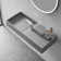 32 in. Wall-Mount or Countertop Bathroom Hidden Drain with Side Faucet Hole