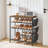 Shoe Rack, 5-Tier Shoe Rack Storage With Side Pockets