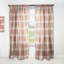 Retro Abstract Drops V - Rideau Mid-Century - Velours obscurcissant - 1 panneau-313529295-313529288