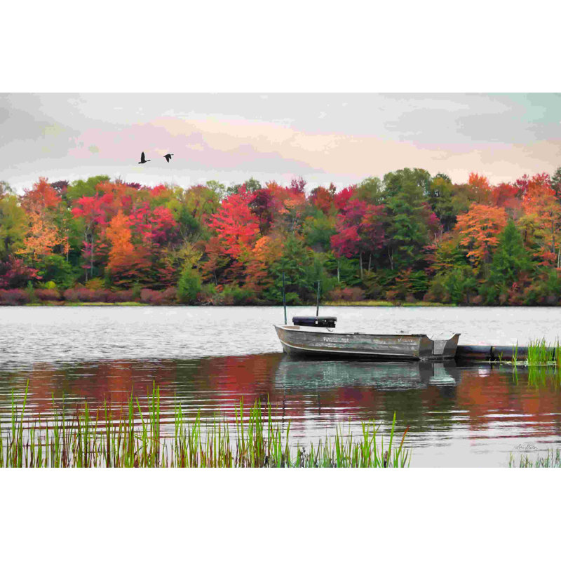 " Let's Go Fishing " by Lori Deiter, 32" H x 48" W 