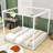 Braderick King Wooden Canopy Platform Bed with Headboard-1638027637