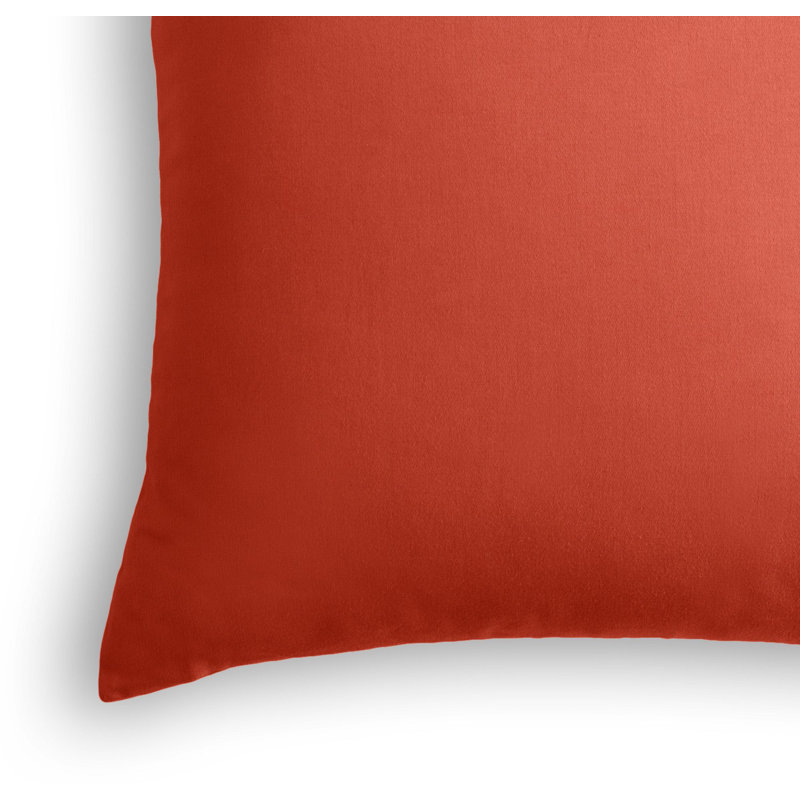  Indoor / Outdoor Pillow Cover, 20" x 20", Melon, No Fill