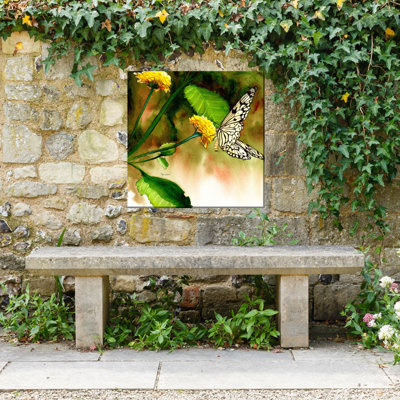 Art mural sur toile Butterfly Kiss