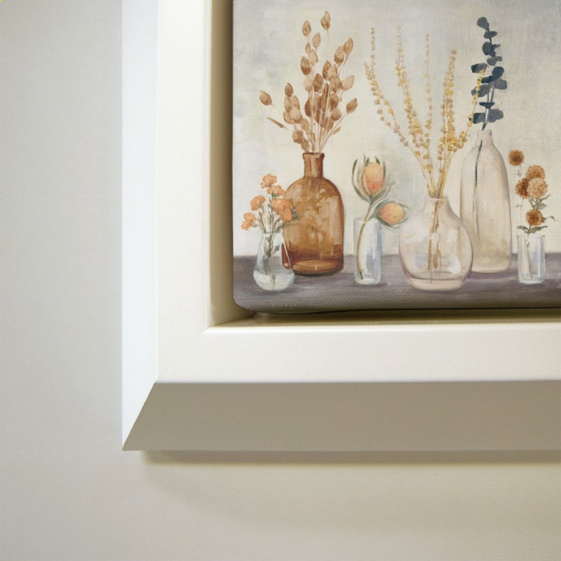 «Autumn Greenhouse I Amber» par Julia Purinton - Impression sur toile, 40" H x 28" W, White
