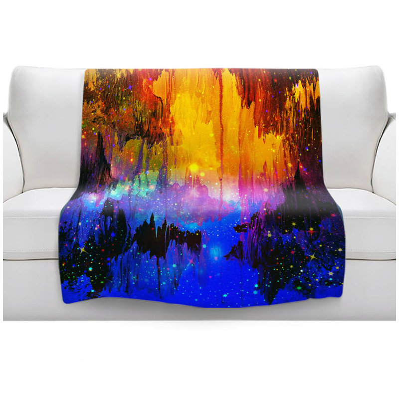 Couverture sherpa douce misty cavern, l 51 po x L 60 po