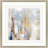 Cosmic Rush Silver Framed Print Wall Art