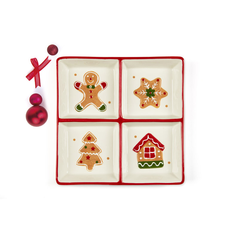 Excelsa plate Wonderful Ginger ceramic 20x2x20 cm