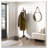 Coat Rack Solid Wood, 10 Hooks Coat Hanger Stand Entryway Home Furniture-2095779279