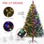 Lighted Artificial Pine Christmas Tree-876595442