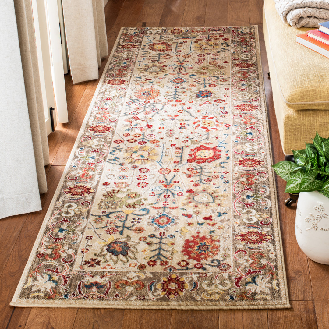 Kurtz Performance Floral Rug World Menagerie Rug 