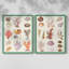 Corail et coquille I - impression encadrée de qualité supérieure - prête à être accrochée - aucun clou requis - aucun clou requis-107998166-107998160