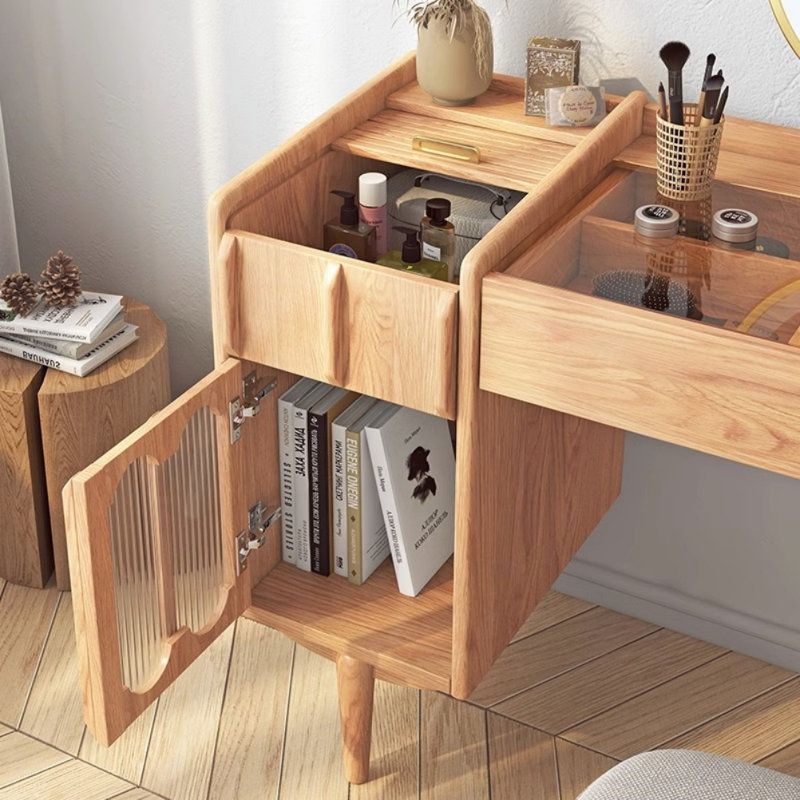 Commode simple en bois massif