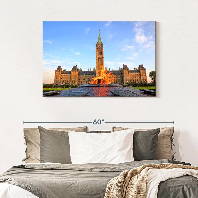 Centennial Flame, 30" H x 45" W