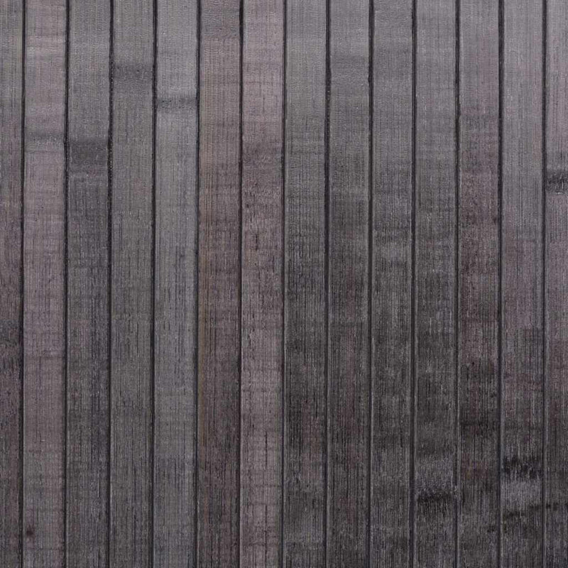 Cloison pliante en bambou / rotin Seese, Gris, H 65 po x l 98,4 po