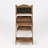 Posiedon 27.2'' H 2-Tier Wooden Plant Stand with Chalkboard, Rustic Ladder Plant Shelf