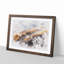 Winter in the Mountains - Framed Print-56841618-56841619