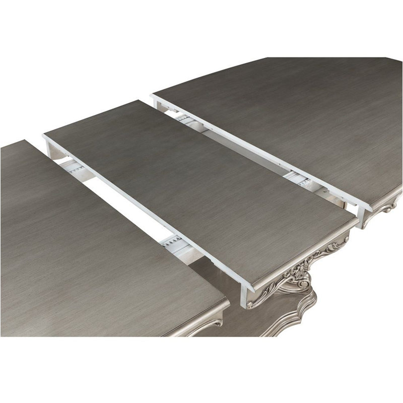 Table de salle à manger à piédestal extensible Kema