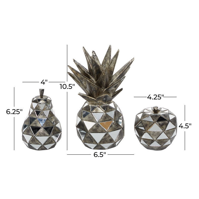 Food & Beverage Figurines & Sculptures, Silver