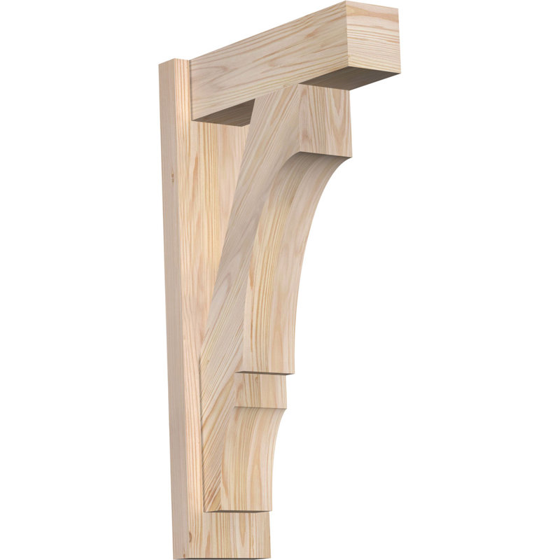 Bloc balboa rustique en bois rustique, P 16 po x H 28 po, Sapin Douglas de 6 po (sciage brut)