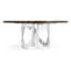 Gatsby Round Solid Wood Dining Table-53404637