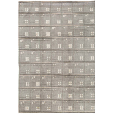One-of-a-Kind 10' X 14' Wool Area Rug in Gray