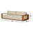 Mather 106'' Wide Patio Sofa with Cushions-106695748