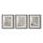 Cadre en papier gris