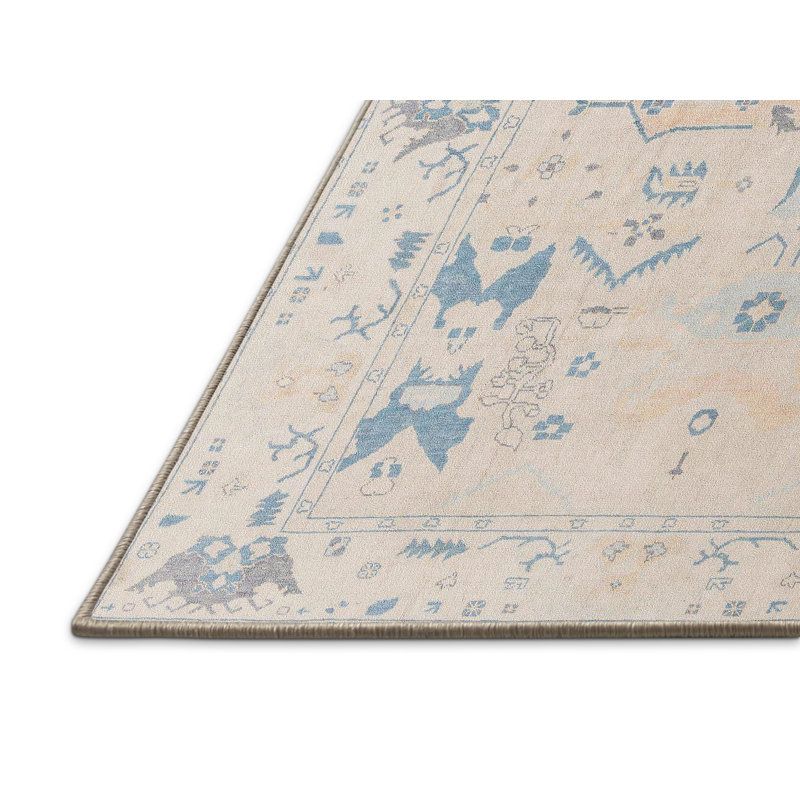 Abstract Indoor Rug, Rectangle 7' x 9'