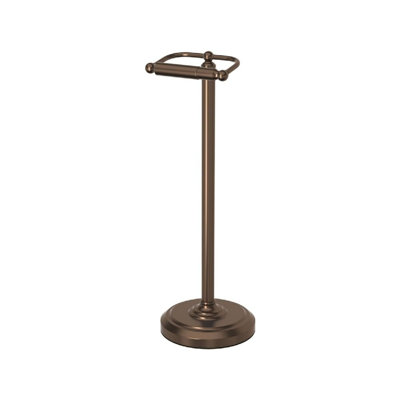 Pedestal Toilet Paper Holder, Bronze, 7.5"L X 7.5"W