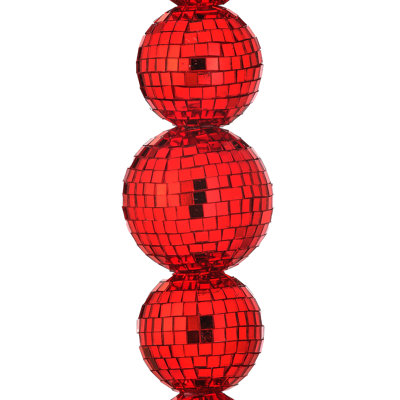9"Multi Mirror Ball Ornament 