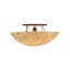 8 - Light Semi Flush Mount