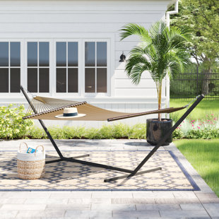 Blanco 2 Person Spreader Bar Hammock with Stand