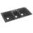 44'' L Triple Bowl Solid Surface Kitchen Sink-38293843-38293849