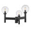 Tête de lanterne noire 3 lumières Milliken-260251316-260251317